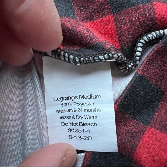 Bumblito Stretchy Toddler Leggings - Lot of 2 - Size 6-24 Months - Picture 3 of 3